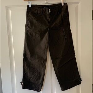 Calvin Klein Brown Capri Pants Cotton